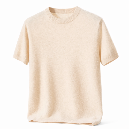 Knit Short Sleeve Sweater