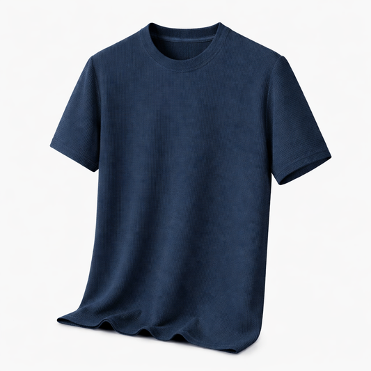 Waffle Knit T-Shirt