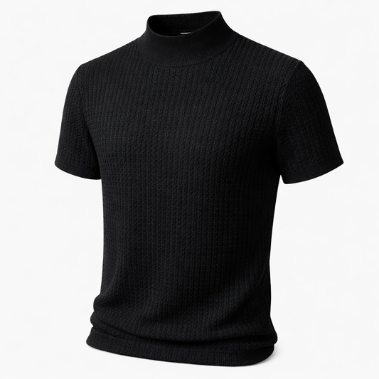 Neck Knit T-Shirt